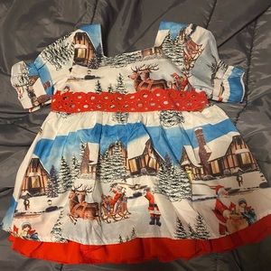 Christmas toddler dress